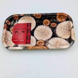 Wood Slice Design Tray